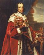 ZIMMERMANN  Johann Baptist Portrait of Elector oil